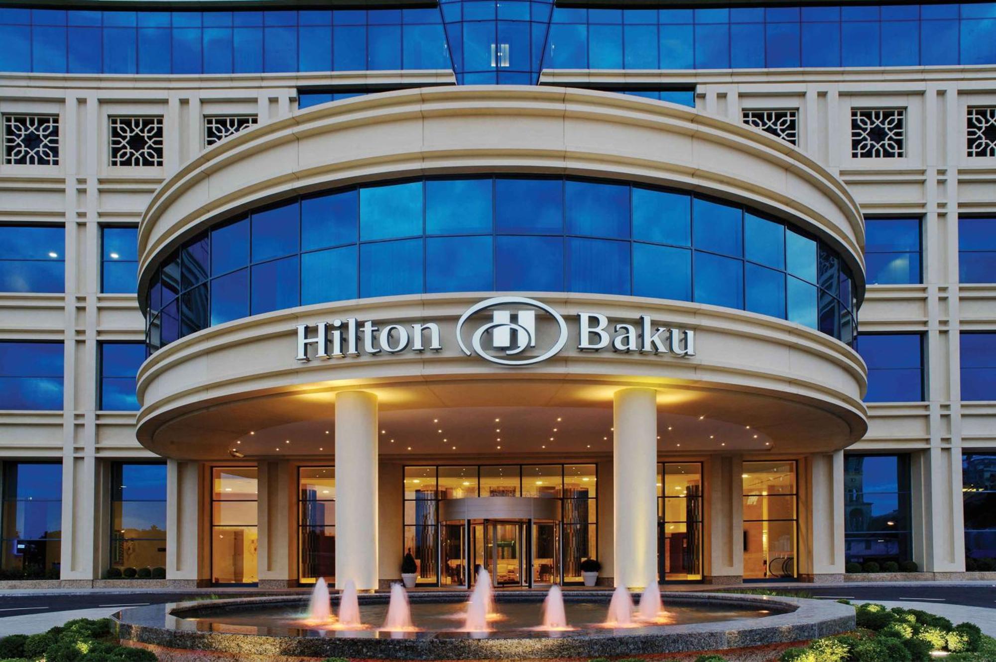 Hilton Baku Hotel Exterior foto